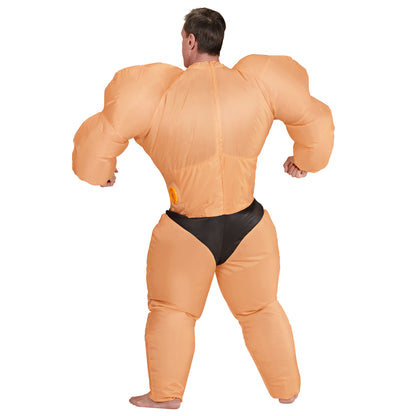 "BODYBUILDER" (aufblasbares Kostüm mit Gebläse) mit Batterie – Ansicht 4