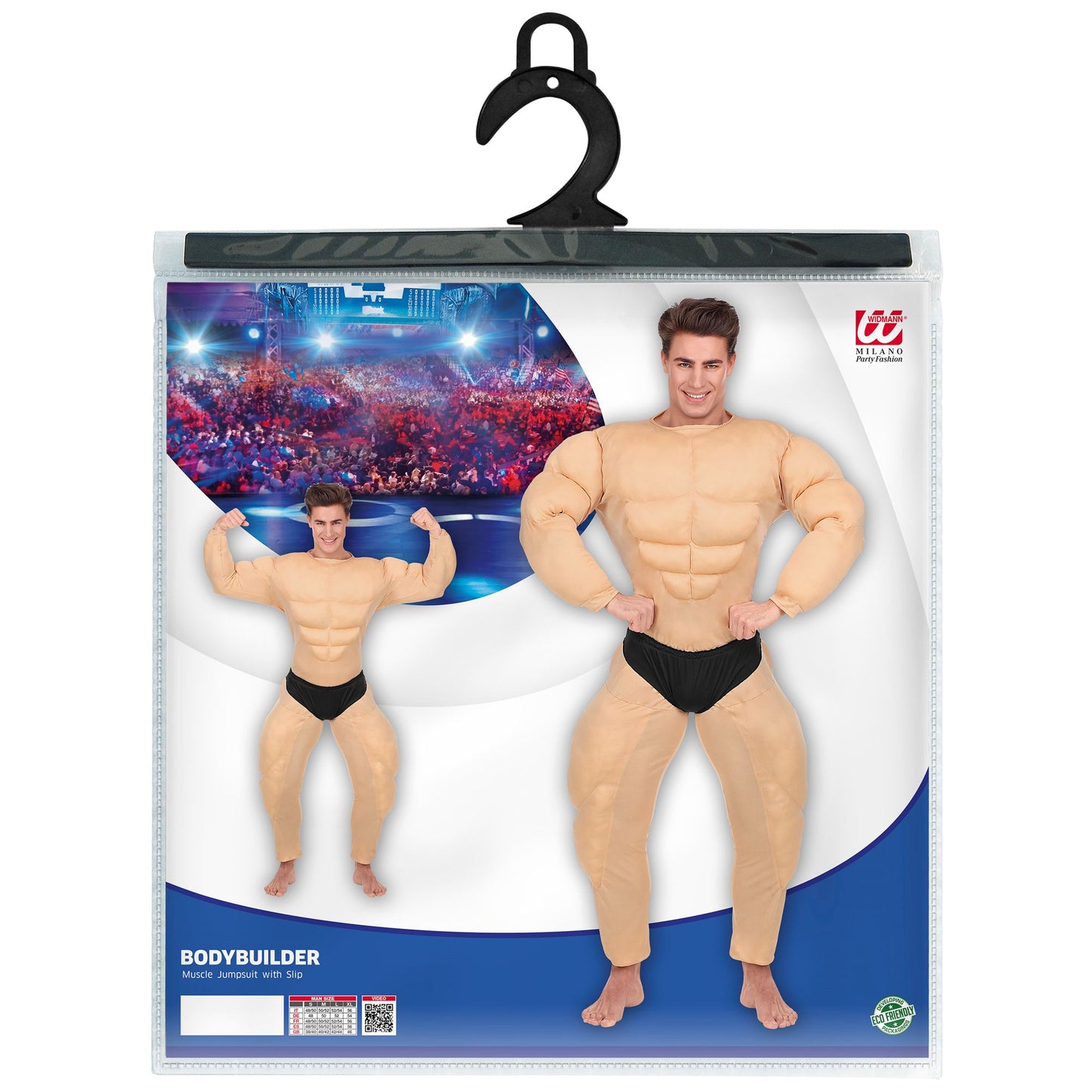 "BODYBUILDER" (Muskel Overall mit Slip) – Ansicht 5