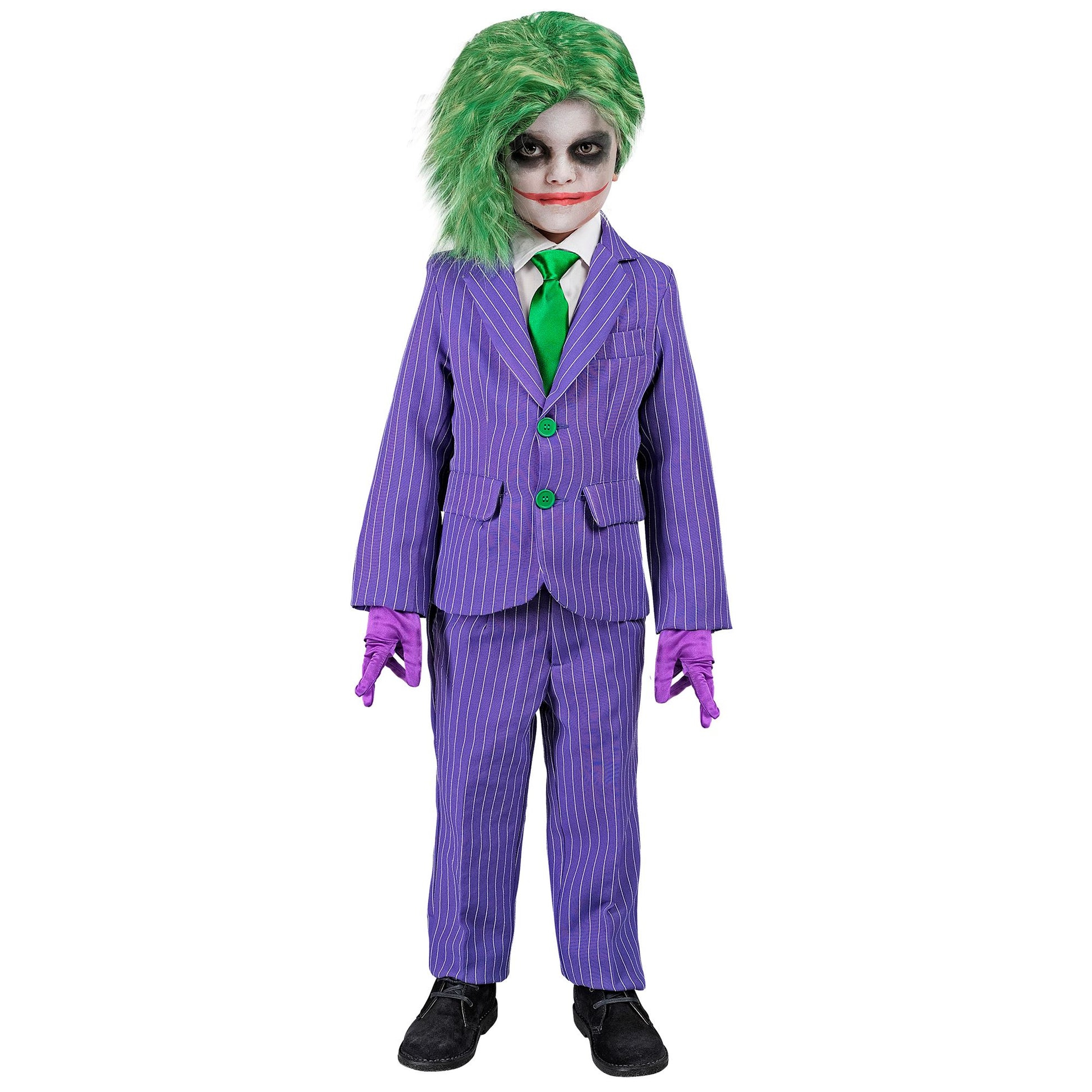 "BÖSER CLOWN PARTY FASHION ANZUG" (Jackett, Hose) – Vorderansicht