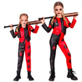 "BÖSER HARLEKIN" (Jacke, Weste, Hose) – Vorderansicht