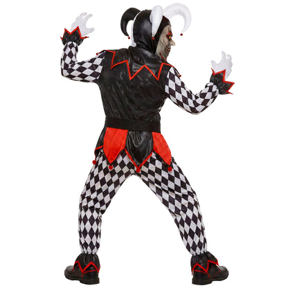 "BÖSER JESTER" (Oberteil, Hose, Gürtel, Maske, Hut) – Ansicht 6