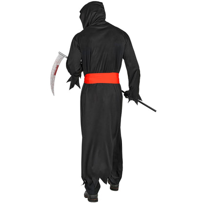"BÖSES PHANTOM" (Robe mit Kapuze, Gürtel, Maske) – Ansicht 4