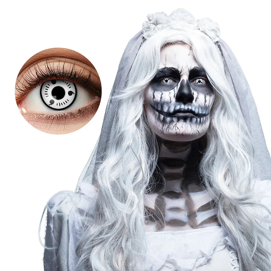 Boland Ghost Bride Kontaktlinsen – 1 Woche | Halloween Karneval - Fasnacht24.ch