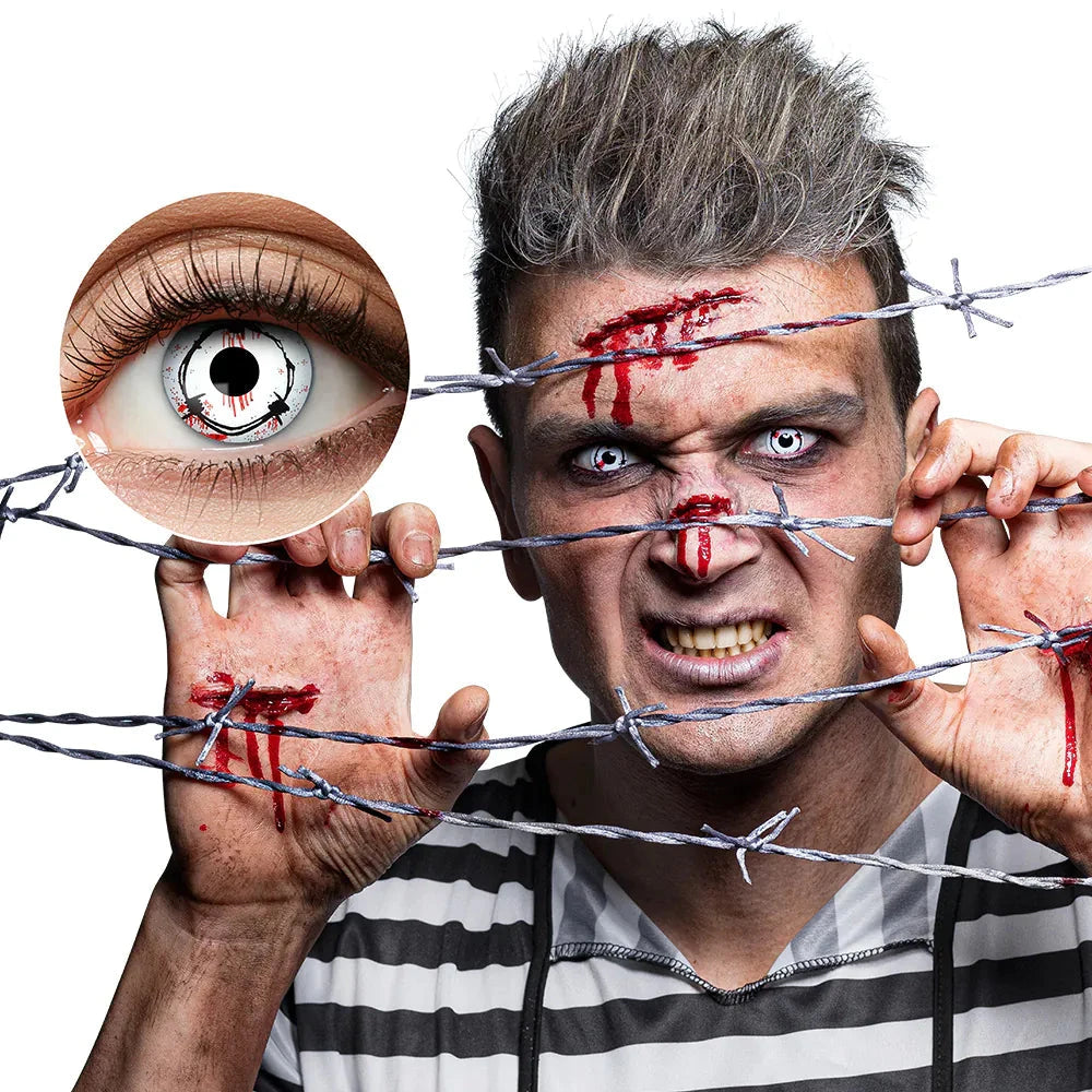 Bunte, wiederverwendbare Kontaktlinsen für eine Woche, geeignet für dunkle und helle Augen.