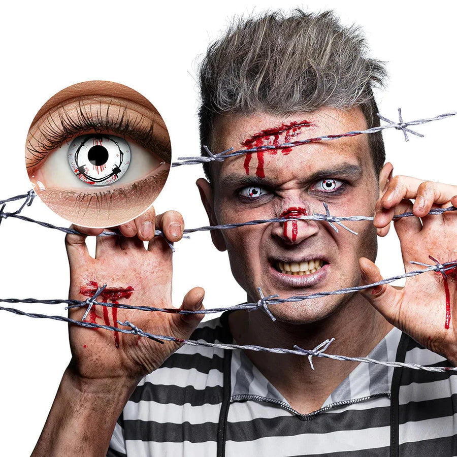 Farbkontaktlinsen Boland Imprisoned Woche – 7 Tage Wiederverwendbar, Hoher Tragekomfort - Fasnacht24.ch