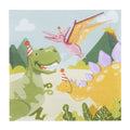 Boland Dino Party Papierservietten – 20 Stück 33x33cm Kompostierbar - Fasnacht24.ch – Produktansicht