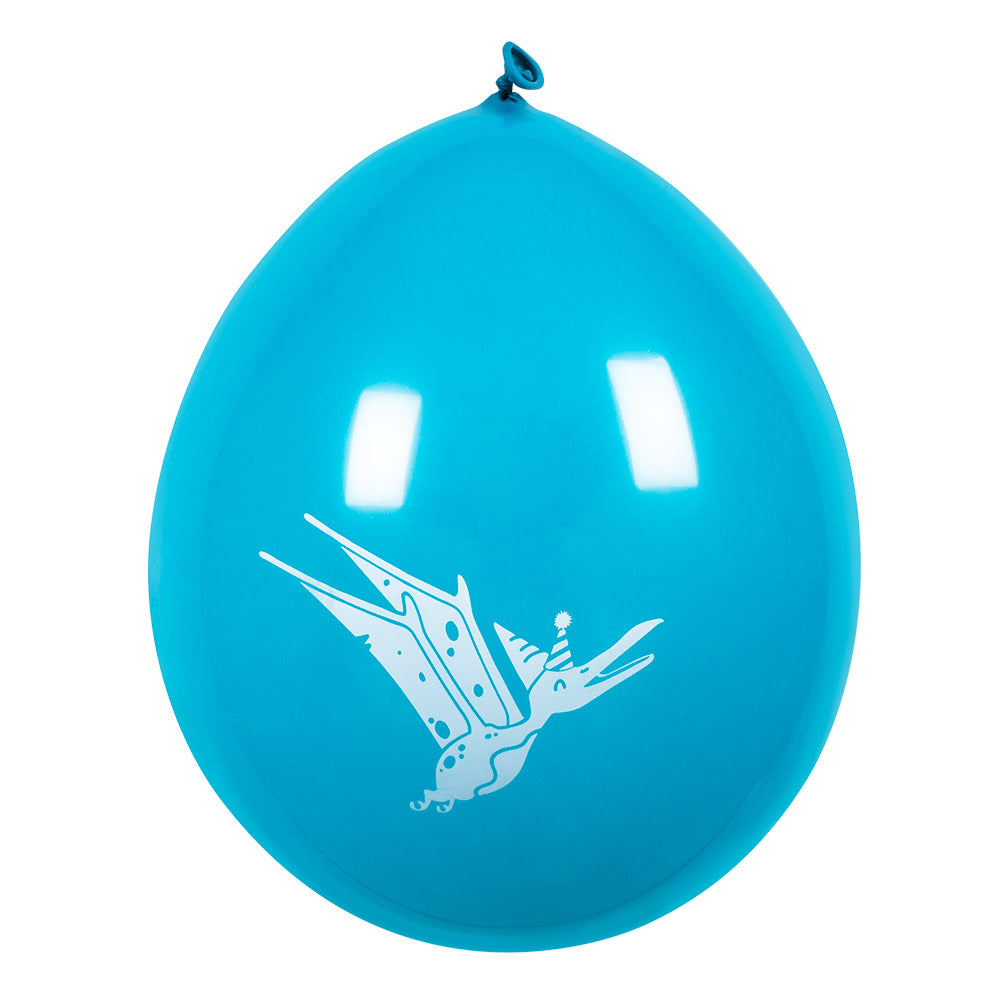 Dino Latex Partyballons 6er Set – Boland 25cm Biologisch Abbaubar - Fasnacht24.ch