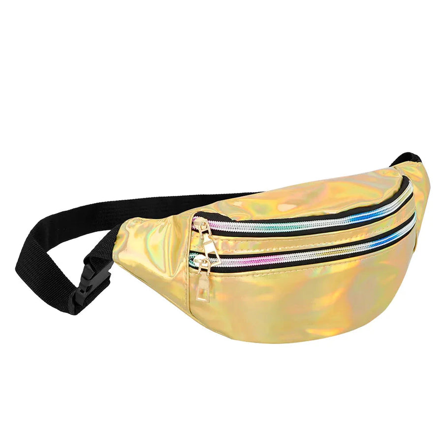 Bauchtasche Goldene 80er – Boland Retro Gürteltasche Aus Kunstleder - Fasnacht24.ch