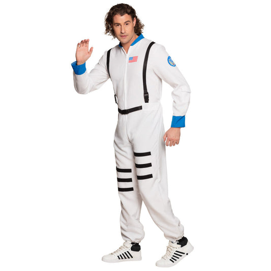 Boland Astronaut Kostüm – Leichter Polyester Herren Jumpsuit - Fasnacht24.ch