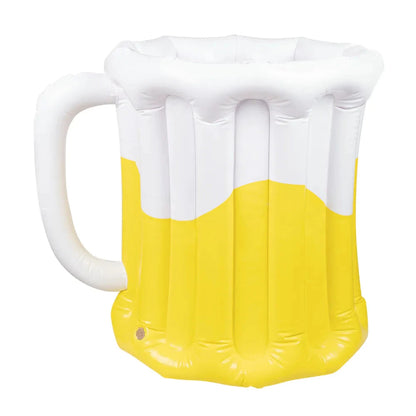 Boland Aufblasbarer Bierkrug Kühler – XXL Getränkekühler 46x42 cm - Fasnacht24.ch