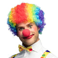 Clown Perücke Rainbow Curly – Bunte Afro Perücke für Erwachsene von Boland - Fasnacht24.ch
