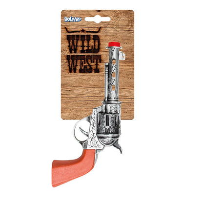 Cowboy Revolver Silber – Boland 20 cm Wild-Wild-West - Fasnacht24.ch