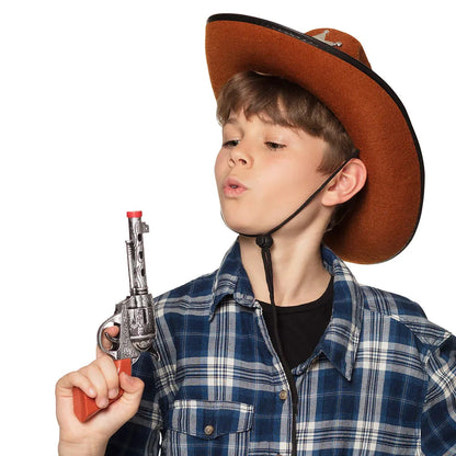 Cowboy Revolver Silber – Boland 20 cm Wild-Wild-West - Fasnacht24.ch