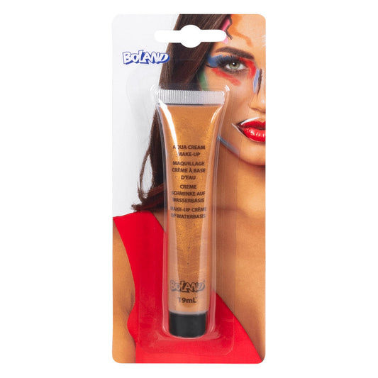 Gold Creme Schminke – Boland Wasserbasierte Creme-Make-up 19ml - Fasnacht24.ch