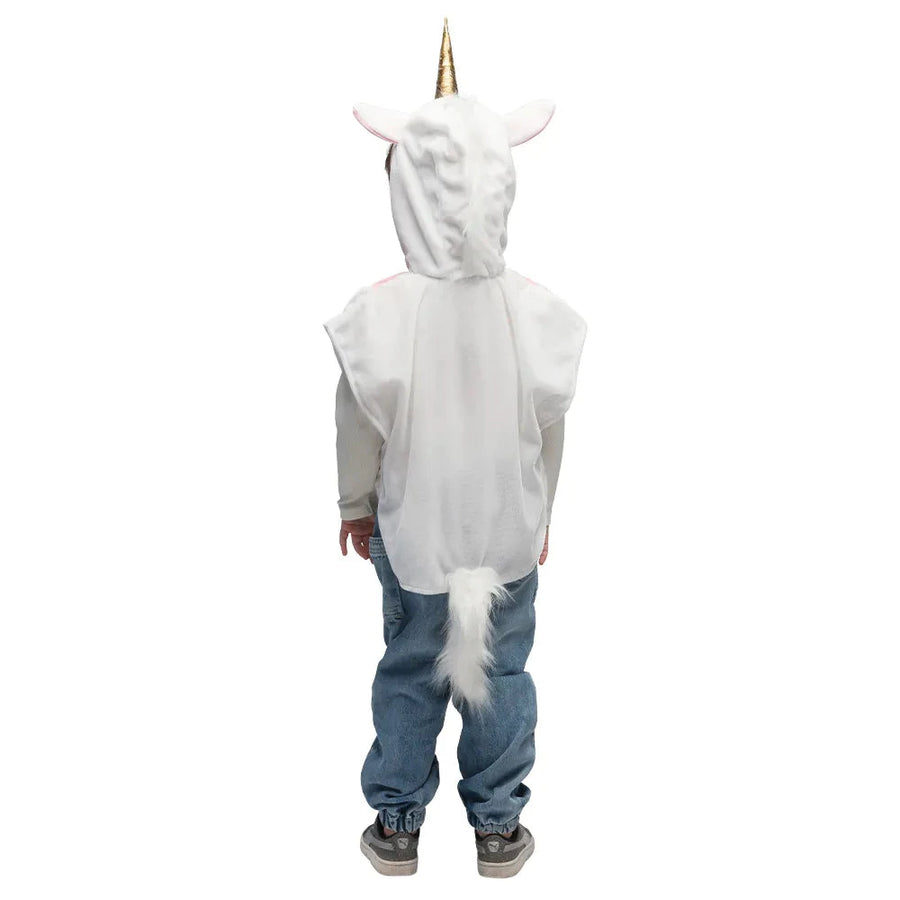 Einhorn Poncho Für Kinder 3-4 Jahre – Boland Plüsch Kostüm - Fasnacht24.ch