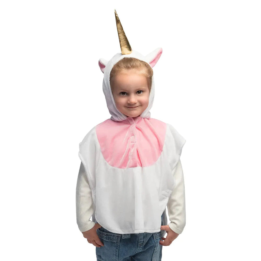 Einhorn Poncho Für Kinder 3-4 Jahre – Boland Plüsch Kostüm - Fasnacht24.ch