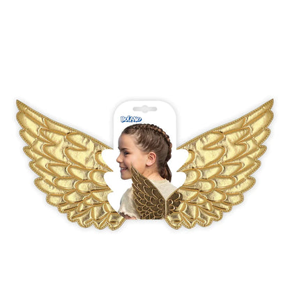 Engelflügel Aurora Gold – Boland Kinder Flügel für Karneval & Party - Fasnacht24.ch