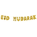 Boland Eid Mubarak Ballongirlande Goldfolie Festliche Dekoration – Produktansicht