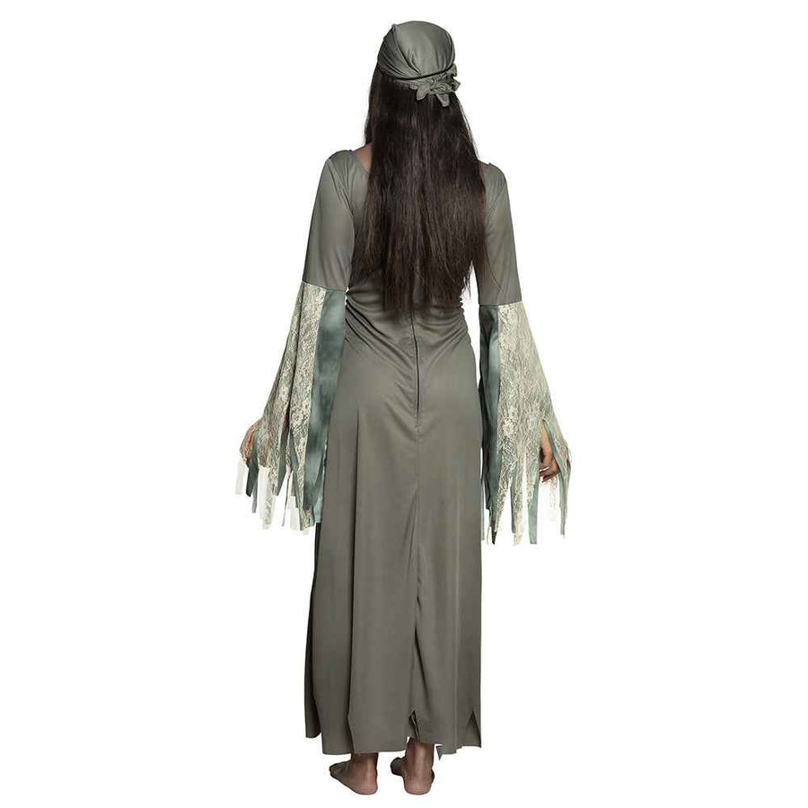 Boland Damen Geisterpiratenkostüm Graues Halloween Kleid – Detailansicht