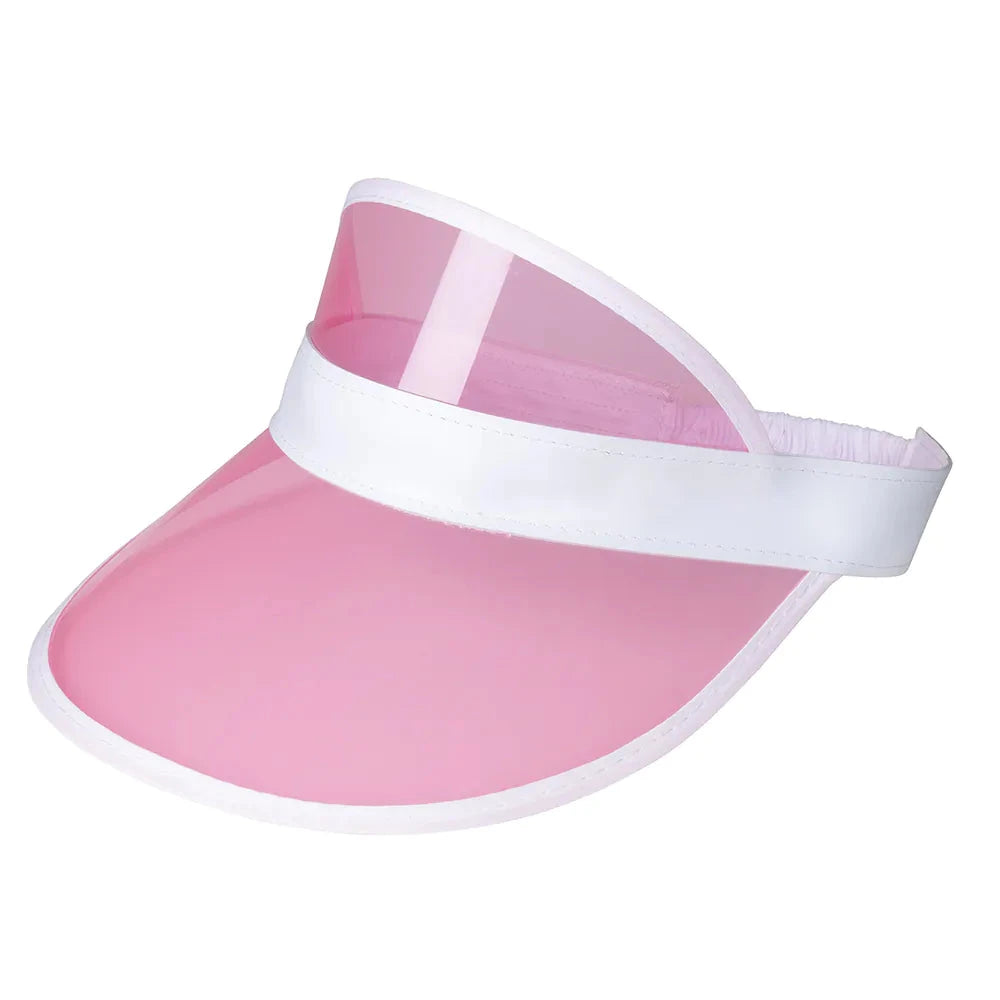 Boland Golf-Sonnenvisier in Schwarz mit UPF 50+ Schutz und verstellbarem Klettverschluss.