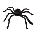 Boland XXL Hairy Fat Black Spider Dekoration – 65 cm Halloween Deko - Fasnacht24.ch