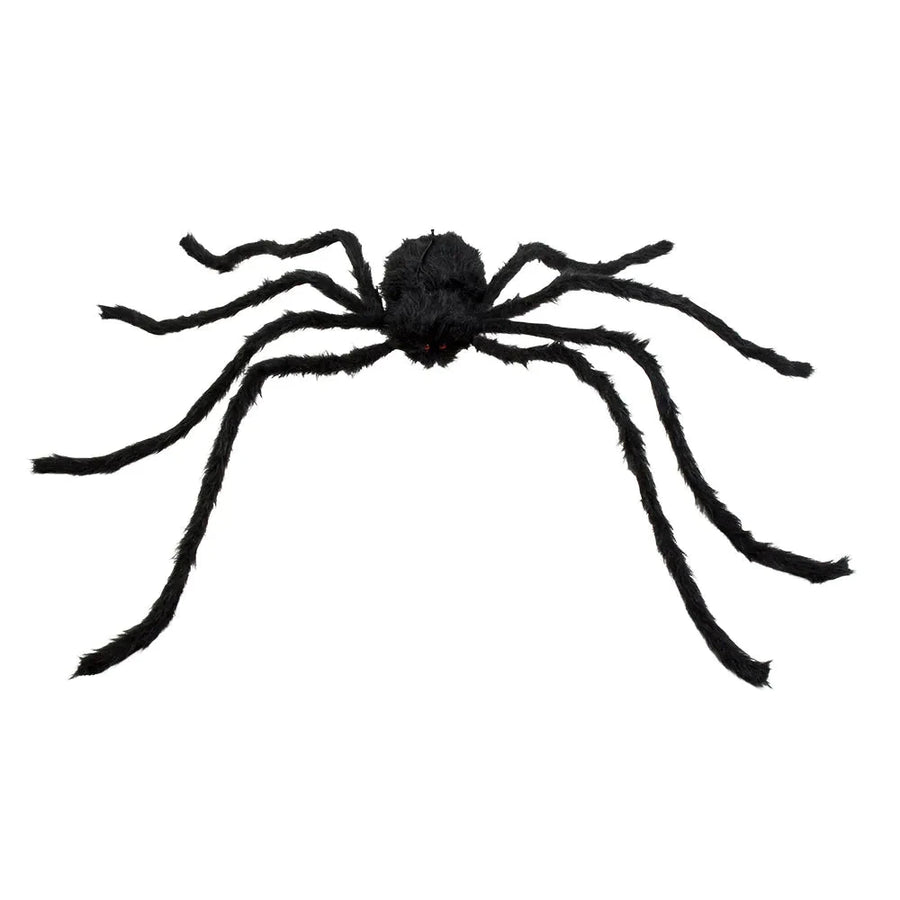 Halloween Realistische Spinne XL 75x125cm – Boland Haarige Deko - Fasnacht24.ch
