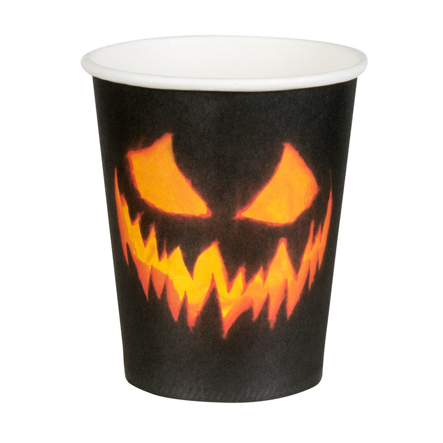 Halloween Party Tischdeko Set – Boland Gruseliger Kürbis, 25-teilig – Detailansicht
