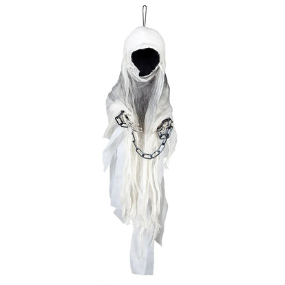 Gesichtsloser Geist Hängedekoration 100cm – Boland Halloween Deko - Fasnacht24.ch