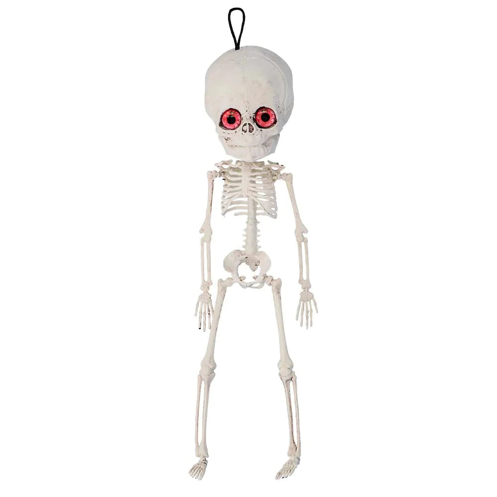 Boland Alien Skelett Hängedeko – 42cm Posierbar Halloween Deko - Fasnacht24.ch