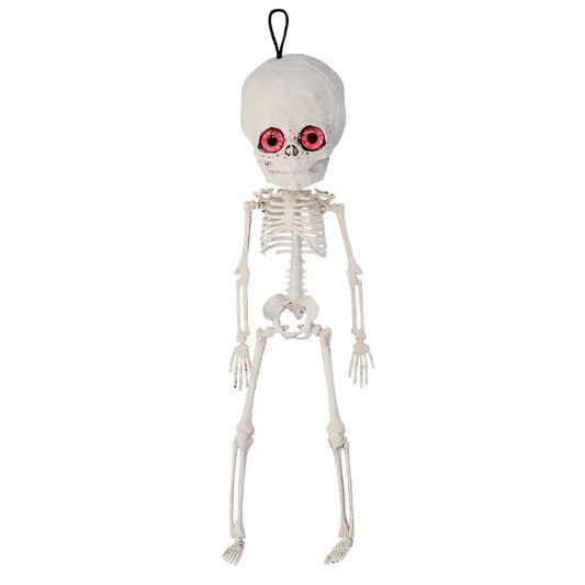 Boland Alien Skelett Hängedeko – 42cm Posierbar Halloween Deko - Fasnacht24.ch
