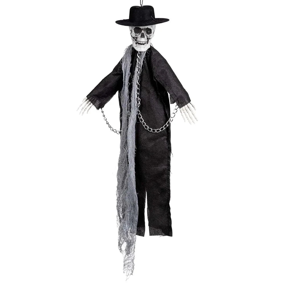 Hängedekoration Skelett Priester 50cm – Boland Halloween Deko - Fasnacht24.ch