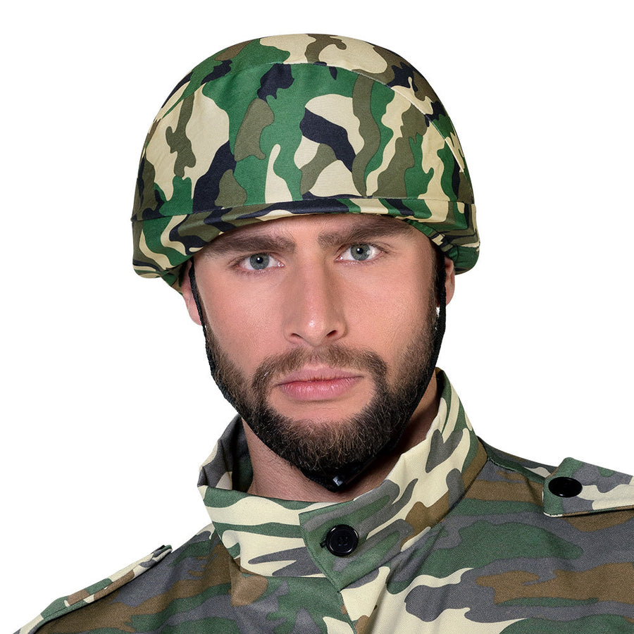 Boland Verstellbarer Militärhelm – Leichter Camo Airsoft Helm - Fasnacht24.ch – Produktansicht