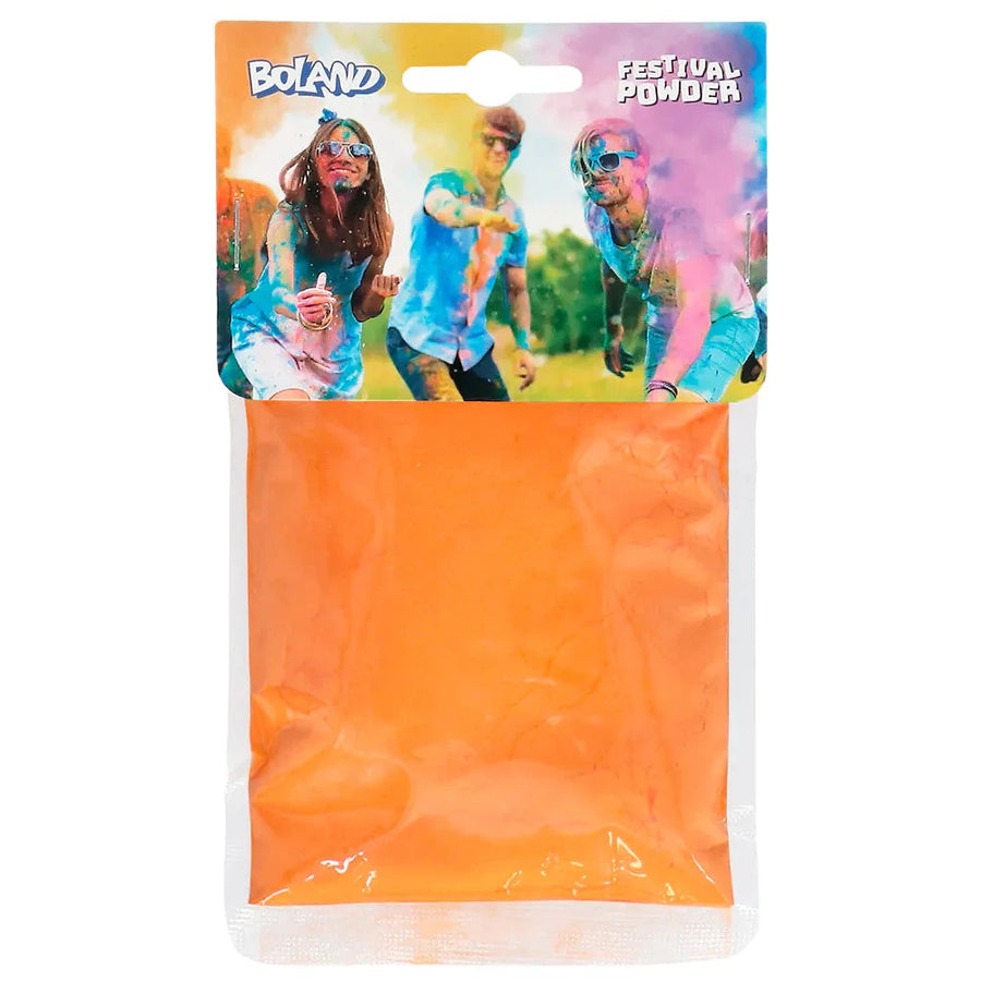 Holi Pulver Neon Orange – Boland Festival Farbpulver 100g - Fasnacht24.ch