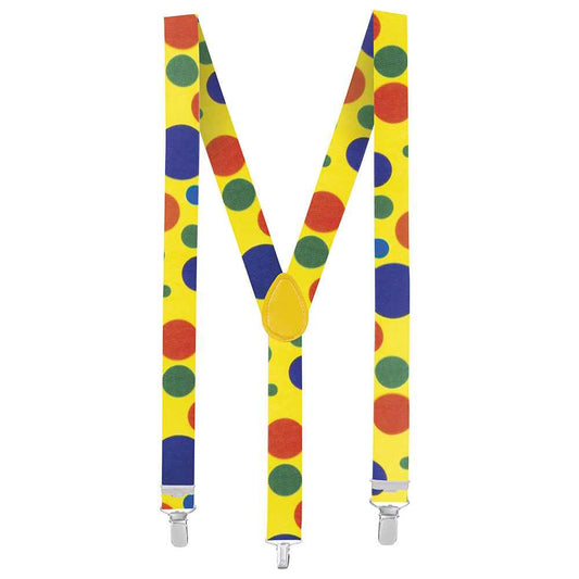 Clown Hosenträger – Boland Rote Gestreifte Kostüm-Accessoires - Fasnacht24.ch