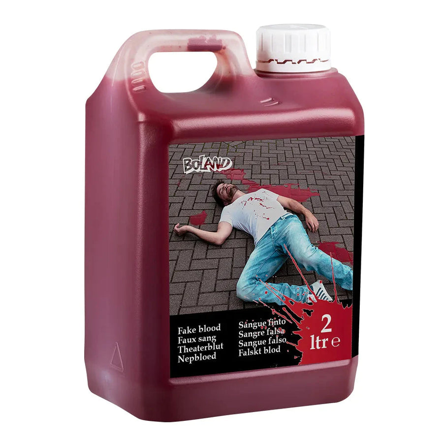 Theaterblut Boland 2000ml – Waschbar, Nicht-Toxisch, Realistisch - Fasnacht24.ch