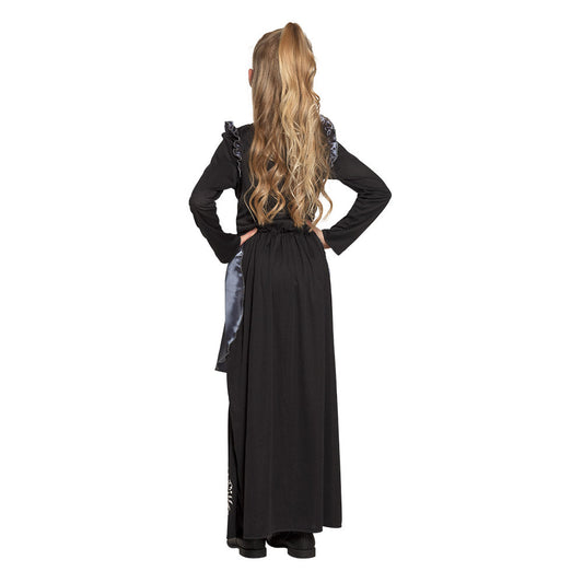 Boland Kinder-Kostüm Königin Der Skelette – Schwarz-Weiß-Grau - Fasnacht24.ch