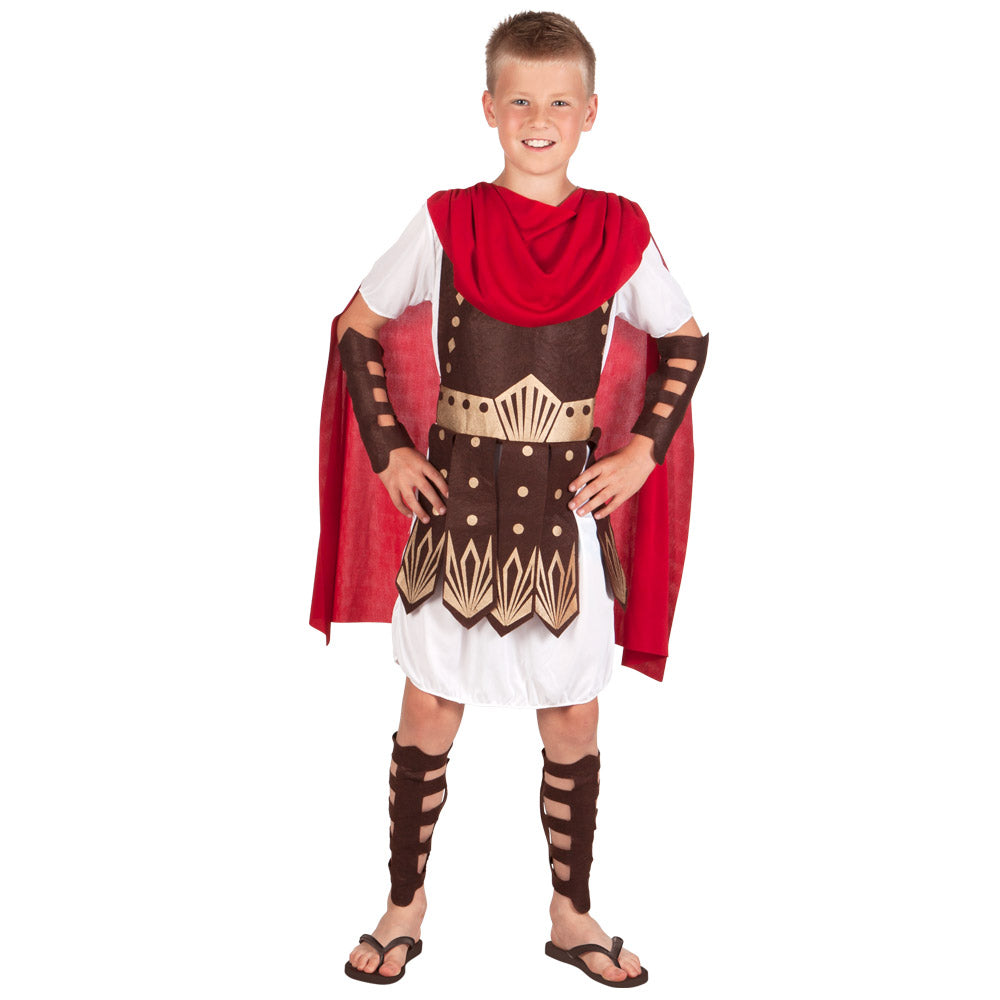 Gladiator Kostüm Kinder Rot – Boland Römer Kostüm Aus Polyester - Fasnacht24.ch
