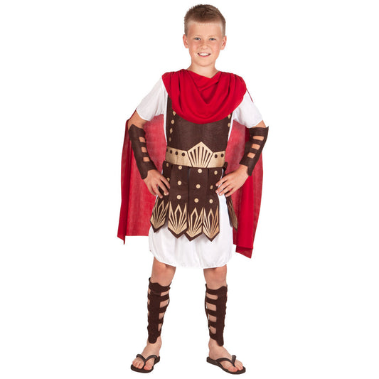 Gladiator Kostüm Kinder Rot – Boland Römer Kostüm Aus Polyester - Fasnacht24.ch