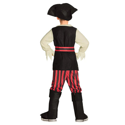 Boland Kinderkostüm Pirat Rocco für Jungen 3-4 Jahre Weiches Stoffkostüm Fasnacht24.ch – Detailansicht