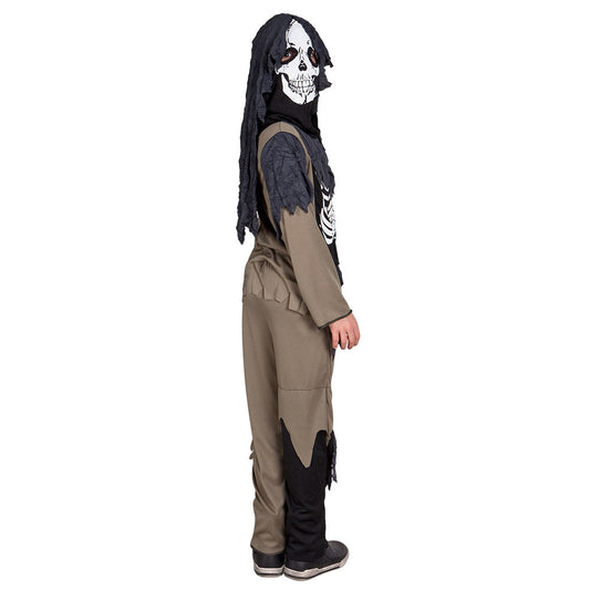 Boland Zombie Skelett Jungenkostüm – Shirt, Hose & Maske - Fasnacht24.ch
