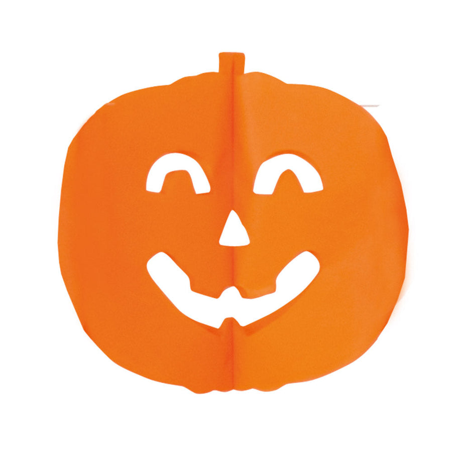 Boland Kürbis Papiergirlande 4 Meter Halloween Dekoration Orange – Detailansicht
