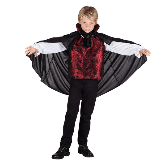 Boland Kinderkostüm – Rotes Spider Vampire Outfit mit Cape - Fasnacht24.ch