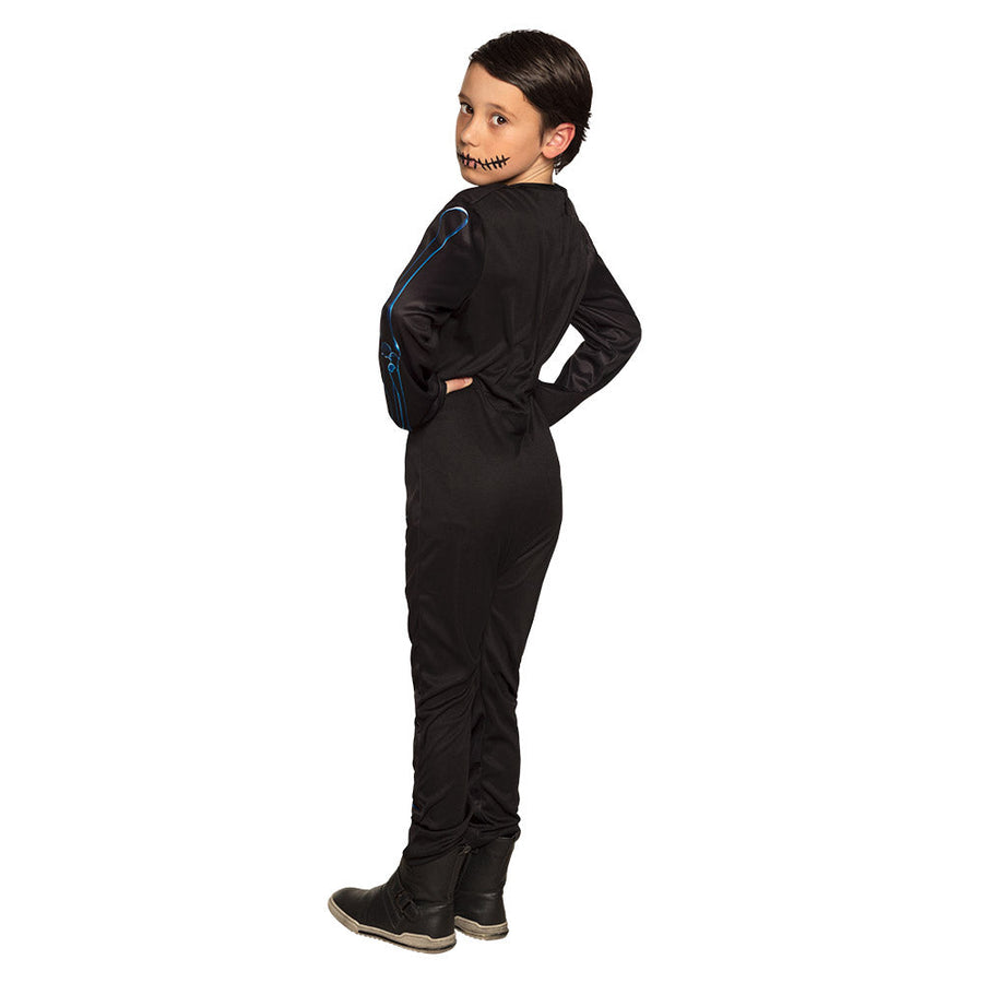 Boland Kinderkostüm – Little X-Ray Skelett Overall Aus Polyester - Fasnacht24.ch – Detailansicht