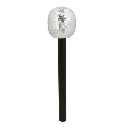 Boland Silber Mikrofon Requisite – 20 cm Realistisches Kostümzubehör - Fasnacht24.ch