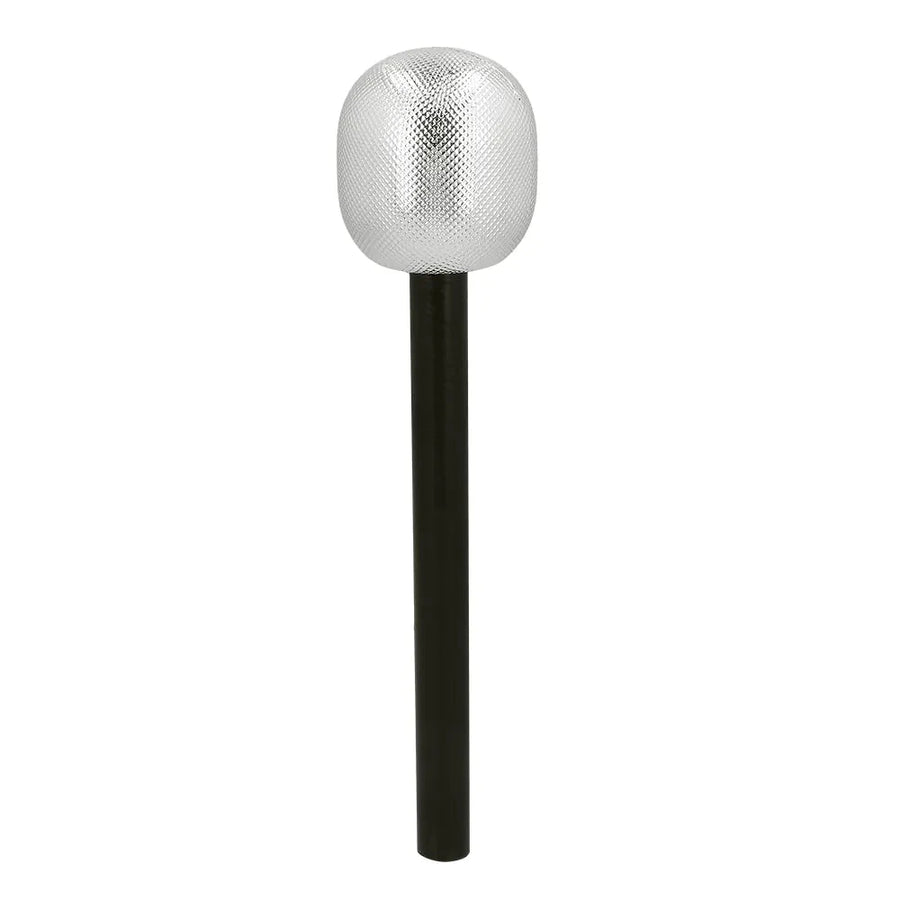 Boland Silber Mikrofon Requisite – 20 cm Realistisches Kostümzubehör - Fasnacht24.ch