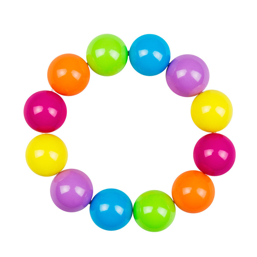 Neon Perlen Armband – Boland Rave Accessory Mit UV-Reaktiven Beads - Fasnacht24.ch