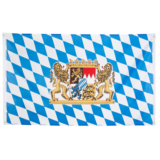 Oktoberfest Bayern Flagge 90x150cm – Boland Polyester Fahne - Fasnacht24.ch