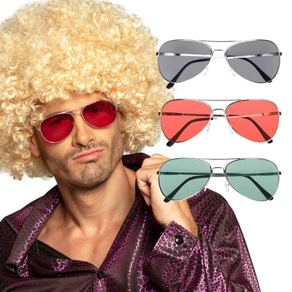 Partybrille Boland – Vibrante Farben, Schlagfeste Gläser, Einheitsgröße - Fasnacht24.ch