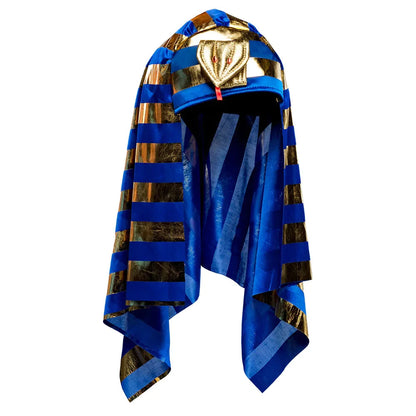 Boland Pharao Hut – Gold & Blau Ägyptische Kopfbedeckung - Fasnacht24.ch