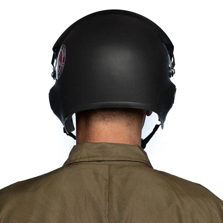 Pilotenhelm mit Visier – Boland Top Gun Helm aus ABS Kunststoff - Fasnacht24.ch